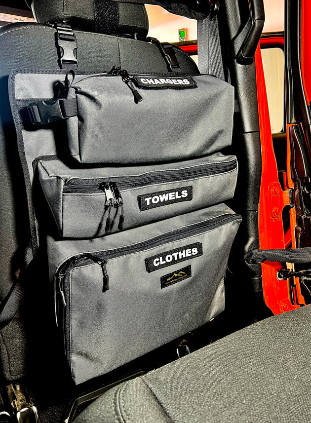 Arches Overlander 1 Seat Organizer - Premium Vehicles by Xtreme Canopies