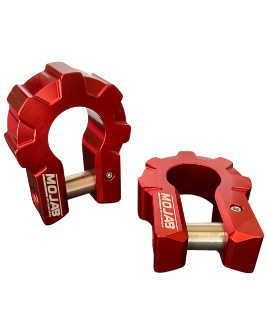 3/4'' Extreme duty Aluminum D-Shackle set (9T) (LIFETIME WARRANTY*) - Premium Shackle by Xtreme Canopies