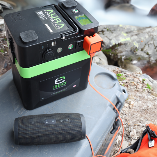 80Ah AURA Powercap 600W Inverter Power System - Premium Truck Accessory by Xtreme Canopies