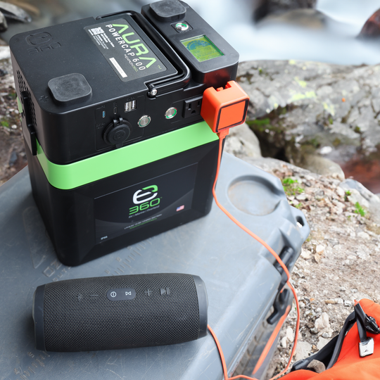 60Ah AURA Powercap 600W Inverter Power System - Premium Truck Accessory by Xtreme Canopies
