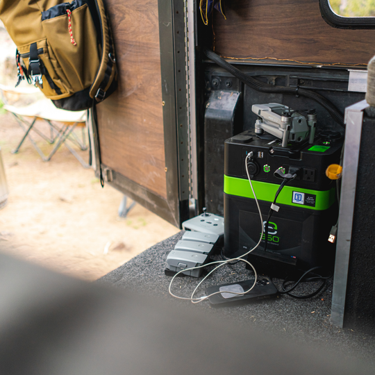 60Ah AURA Powercap 600W Inverter Power System - Premium Truck Accessory by Xtreme Canopies