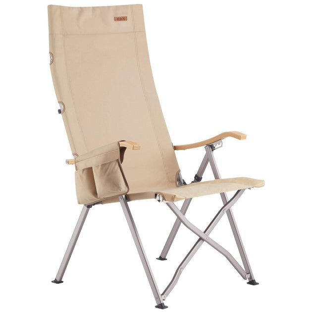 Ha1600 Adjustable Camping Chairs, High-Back Heavy Duty Folding Chair for Outside | ICECO - Premium Camping by Xtreme Canopies