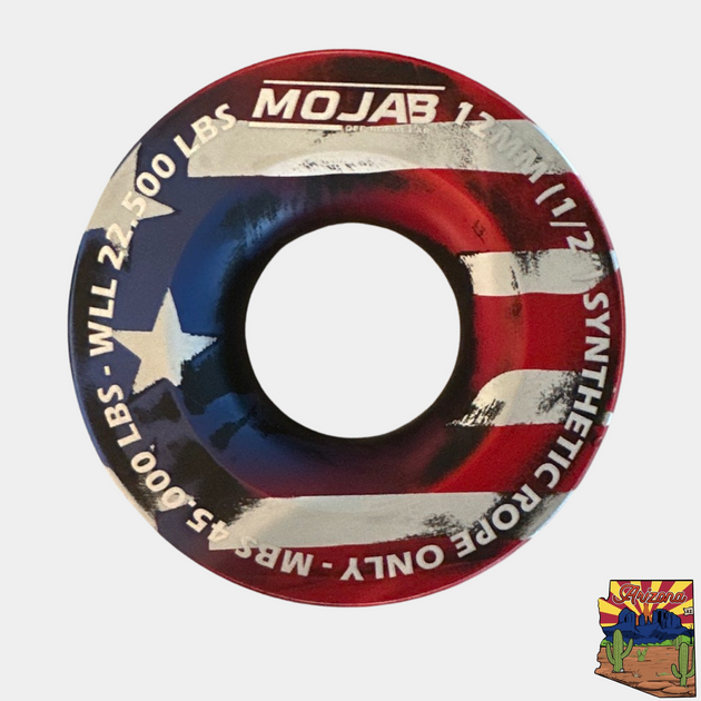 American Flag Snatch ring (diameter 3.8'') - Premium Truck Accessory by Xtreme Canopies