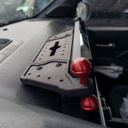 Billet Aluminum 4th Gen Tacoma / 6th Gen 4runner Dashtop Multi Mount (DMM) - Premium Truck Accessory by Xtreme Canopies