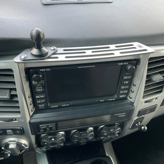 2003-2009 Toyota 4runner (4th Gen) Accessory Dash Mount Molle AMP Phone Tablet Radios Overlanding - Premium Accessory Dash Mount by Xtreme Canopies