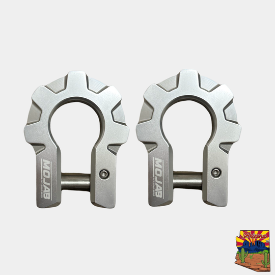 3/4'' Extreme duty Aluminum D-Shackle set (9T) (LIFETIME WARRANTY*) - Premium Shackle by Xtreme Canopies