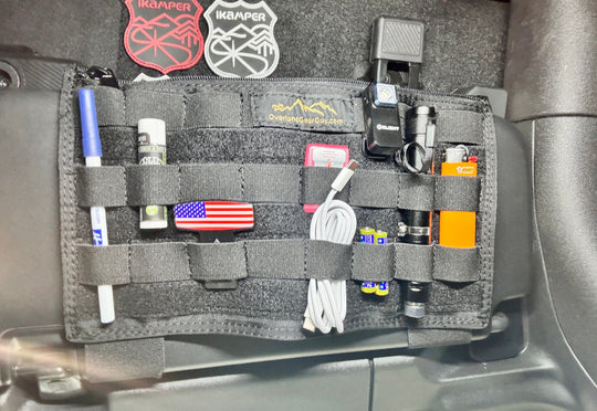 Bronco MOLLE Visor Organizer - Ford Bronco Visor - Premium Vehicle by Xtreme Canopies
