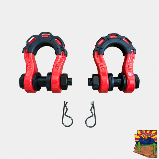 3/4” Forged Steel D-shackle set (8T) (LIFE TIME WARRANTY*) - Premium Truck Accessory by Xtreme Canopies