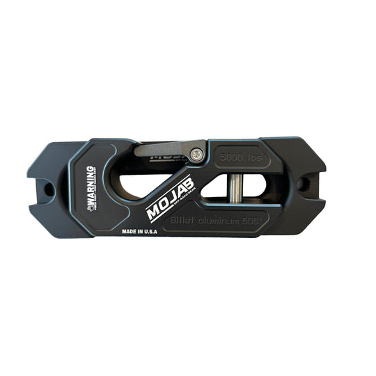 Side By Side / UTV Aluminum Recessed Winch Shackle with Fairlead Kit, closed latch (LIFE TIME WARRANTY*) - Premium Winch Shackle by Xtreme Canopies