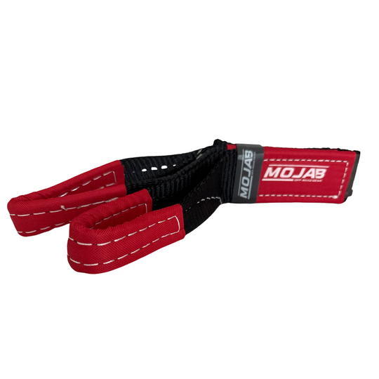 2''x4' Short Strap / Winch Strap (Lifetime Warranty) - Premium Tow Strap by Xtreme Canopies