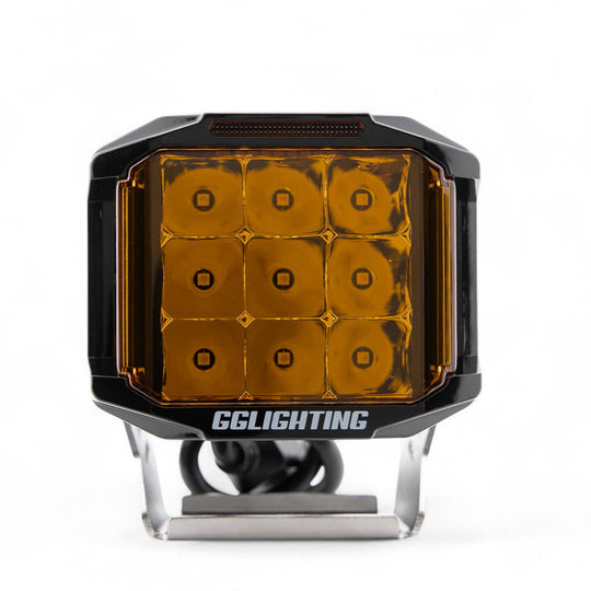 Amber CB60 LED Pod - Premium Truck Accessory by Xtreme Canopies