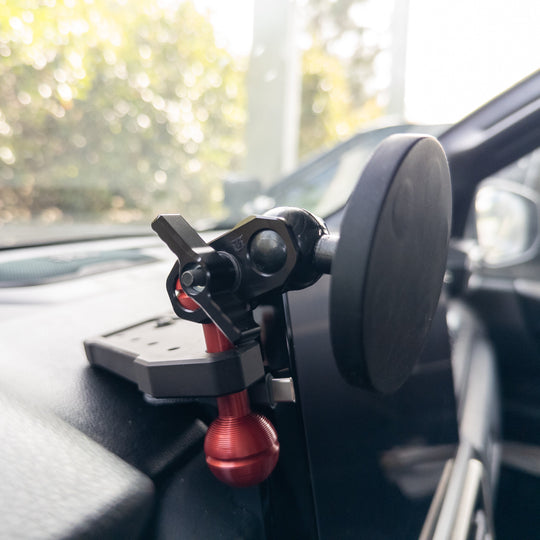 Billet Aluminum 4th Gen Tacoma / 6th Gen 4runner Dashtop Multi Mount (DMM) - Premium Truck Accessory by Xtreme Canopies