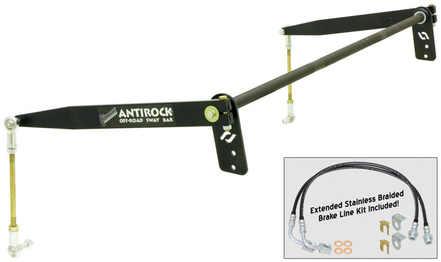 CE-9900JKR4 - JK 4D Antirock Rear Sway Bar Kit (forged arms, 1 in. bar) - Premium Truck Accessory by Xtreme Canopies