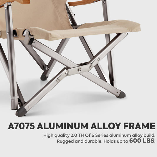 Hi1600L Folding Camping Chairs for Outside| ICECO - Premium Camping by Xtreme Canopies