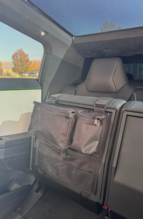Cyber Truck Backseat Storage Solutions - Premium storage by Xtreme Canopies