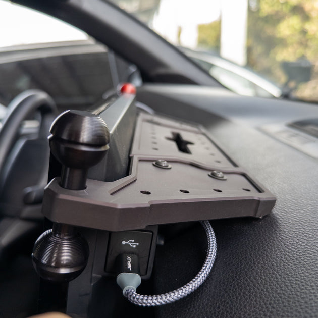 Billet Aluminum 4th Gen Tacoma / 6th Gen 4runner Dashtop Multi Mount (DMM) - Premium Truck Accessory by Xtreme Canopies