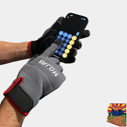 Touchscreen compatible Work/ driving gloves - Premium Gloves by Xtreme Canopies