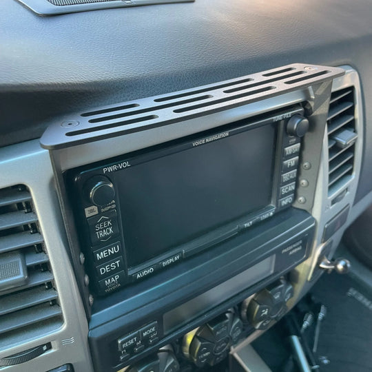 2003-2009 Toyota 4runner (4th Gen) Accessory Dash Mount Molle AMP Phone Tablet Radios Overlanding - Premium Accessory Dash Mount by Xtreme Canopies