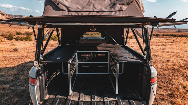 Rivian - R1T - 2022-Present - 1st Gen - 4.5' Bed - Explore Series -  UltraLite - GFC - Premium Camper by Xtreme Canopies