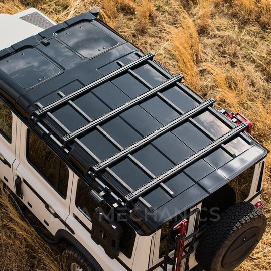 INEOS Grenadier Crossbars: DualTrack™ (Gen 1) Low-Profile Roof Crossbar System - Premium Truck Accessory by Xtreme Canopies