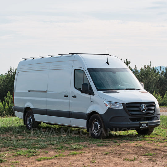 Mercedes Sprinter: DualTrack-T™ Cross Bar | 2-Rail Kit - Premium Truck Accessory by Xtreme Canopies