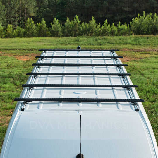 Mercedes Sprinter: DualTrack-T™ Cross Bar | 2-Rail Kit - Premium Truck Accessory by Xtreme Canopies