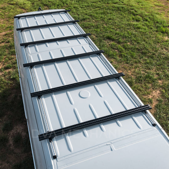 Mercedes Sprinter: DualTrack-T™ Cross Bar | 2-Rail Kit - Premium Truck Accessory by Xtreme Canopies
