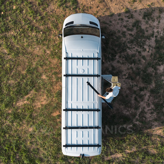 Mercedes Sprinter: DualTrack-T™ Cross Bar | 2-Rail Kit - Premium Truck Accessory by Xtreme Canopies