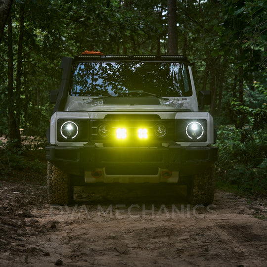INEOS Grenadier Front Bumper Light Kit (Mount + 2-Light LED Bar) - Premium Truck Accessory by Xtreme Canopies