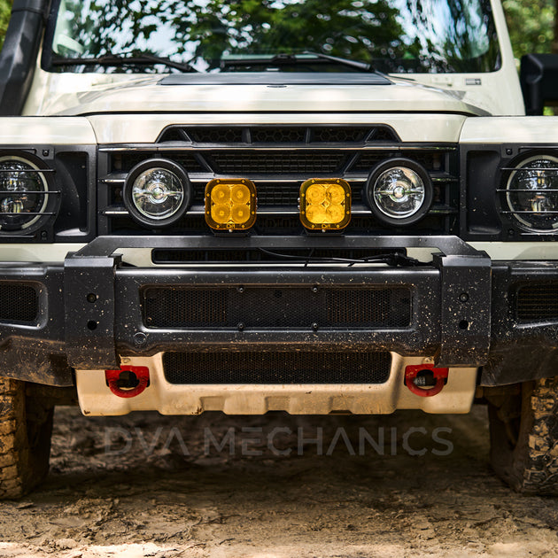 INEOS Grenadier Front Bumper Light Kit (Mount + 2-Light LED Bar) - Premium Truck Accessory by Xtreme Canopies
