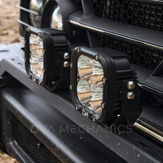 INEOS Grenadier Front Bumper Light Kit (Mount + 2-Light LED Bar) - Premium Truck Accessory by Xtreme Canopies