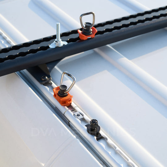 Mercedes Sprinter: DualTrack-T™ Cross Bar | 2-Rail Kit - Premium Truck Accessory by Xtreme Canopies