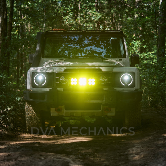 INEOS Grenadier Front Bumper Light Kit (Mount + 3-Light LED Bar) - Premium Truck Accessory by Xtreme Canopies