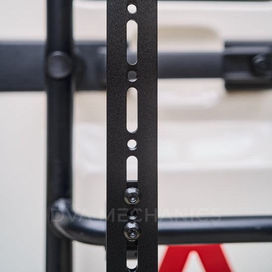 INEOS Grenadier: Ladder-Mounted Accessory Carrier – Modular Gear Mount, Gen 2 - Premium Truck Accessory by Xtreme Canopies