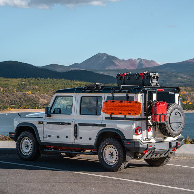 INEOS Grenadier: Side Accessory Carrier - Premium Truck Accessory by Xtreme Canopies
