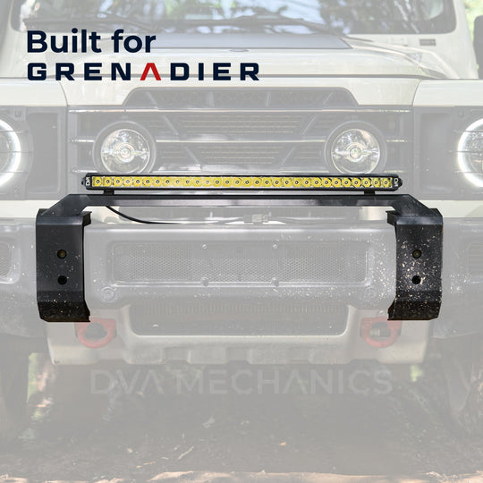 INEOS Grenadier Front Bumper Light Kit (Mount + 32" LED Light Bar) - Premium Truck Accessory by Xtreme Canopies