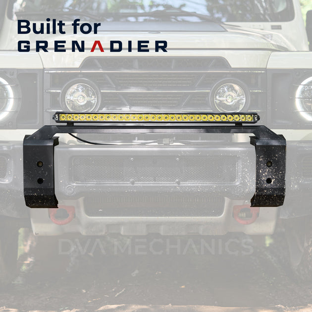 INEOS Grenadier Front Bumper Light Kit (Mount + 32" LED Light Bar) - Premium Truck Accessory by Xtreme Canopies