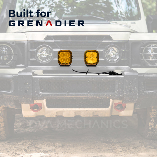 INEOS Grenadier: Front Bumper 2-Light Set - Premium Truck Accessory by Xtreme Canopies