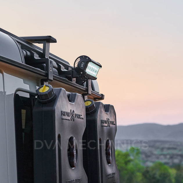 INEOS Grenadier: LED Side Flood Light – Roof Bar Mount & DTP Plug-In - Premium Truck Accessory by Xtreme Canopies