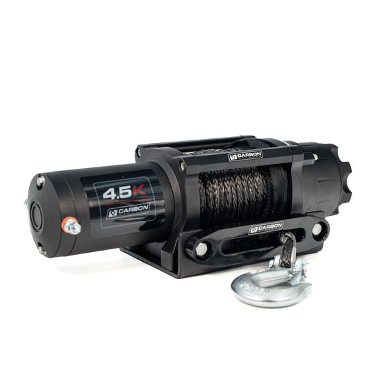 Carbon 4.5k 4500lb ATV/Trailer Winch - Premium Carbon ATV/SXS/Trailer by Xtreme Canopies