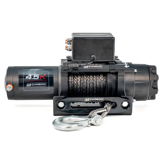 Carbon 4.5k 4500lb ATV/Trailer Winch - Premium Carbon ATV/SXS/Trailer by Xtreme Canopies
