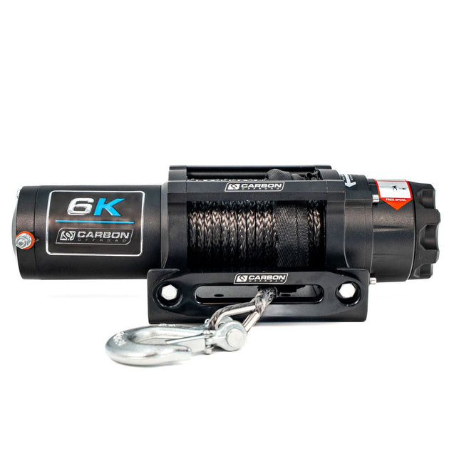 Carbon Offroad 6000lb ATV/Small 4X4 Winch - Premium Carbon ATV/SXS/Trailer by Xtreme Canopies