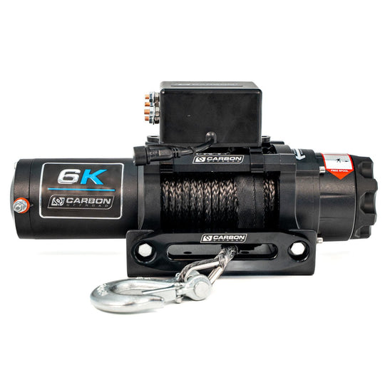 Carbon Offroad 6000lb ATV/Small 4X4 Winch - Premium Carbon ATV/SXS/Trailer by Xtreme Canopies