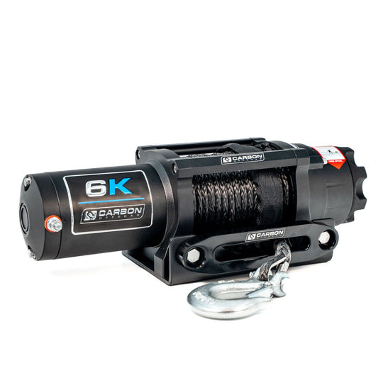 Carbon Offroad 6000lb ATV/Small 4X4 Winch - Premium Carbon ATV/SXS/Trailer by Xtreme Canopies