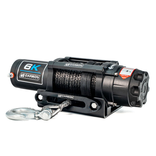 Carbon Offroad 6000lb ATV/Small 4X4 Winch - Premium Carbon ATV/SXS/Trailer by Xtreme Canopies