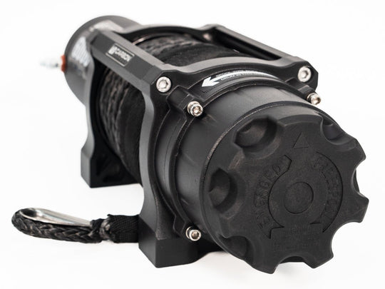 Carbon Offroad Long Drum 6000lb ATV/Small 4X4 Winch - Premium Carbon ATV/SXS/Trailer by Xtreme Canopies