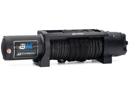 Carbon Offroad Long Drum 6000lb ATV/Small 4X4 Winch - Premium Carbon ATV/SXS/Trailer by Xtreme Canopies