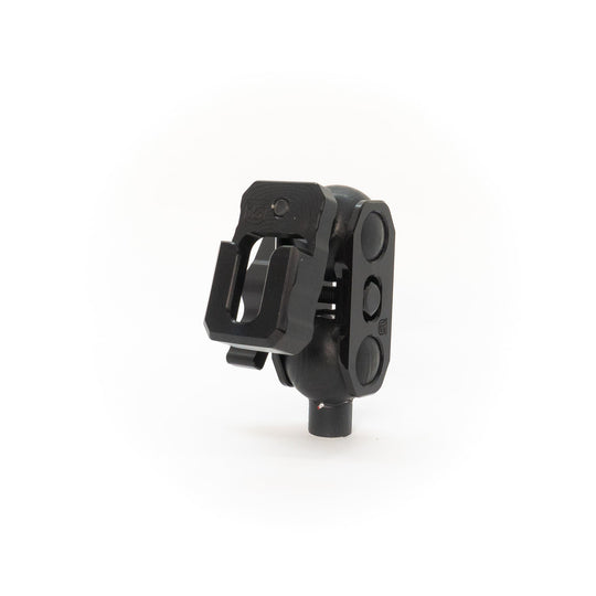 Radio Mic Mount with 1" Ball Adapter (Machined Aluminum) - Premium Truck Accessory by Xtreme Canopies