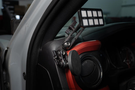 Switch Panel to 1" (25mm) Ball Adapter, switch pro, auxbeam, s-pod - Premium Truck Accessory by Xtreme Canopies