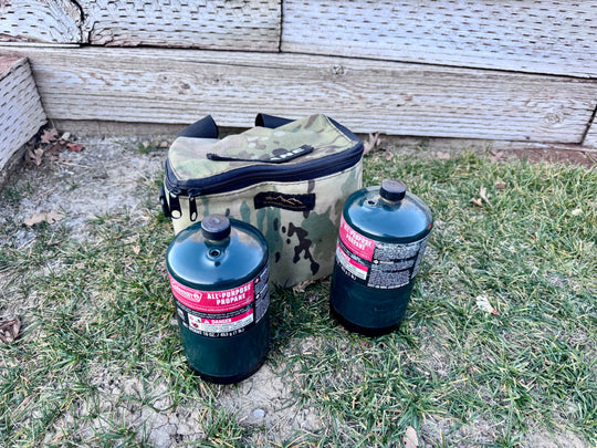 Dual Propane Bottle Pouch - Premium Pouches by Xtreme Canopies